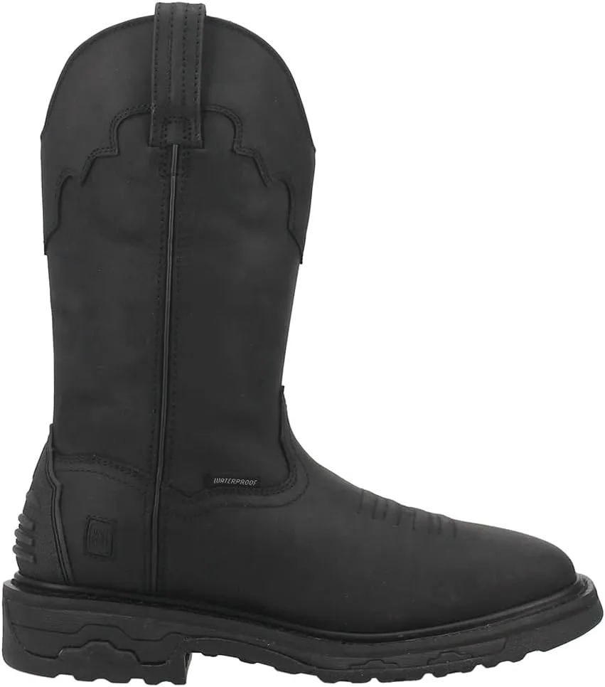 Dan Post Mens Blayde Waterproof Steel Toe Work Safety Shoes Casual - Black - Size 10 D