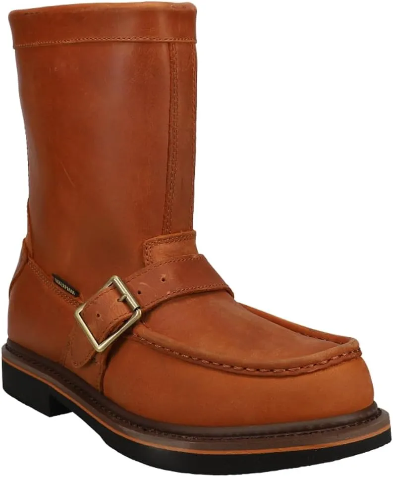 Dan Post Mens Covey 10 Inch Waterproof Soft Toe Work Safety Shoes Casual - Brown