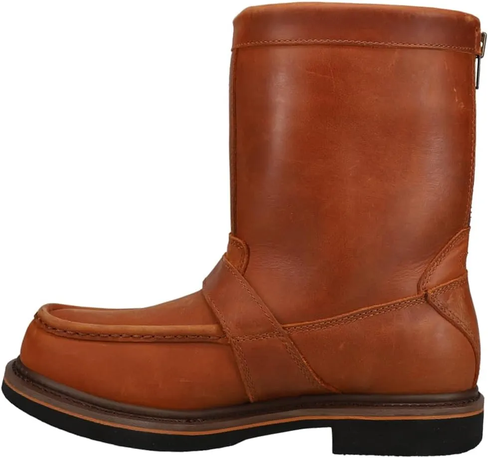 Dan Post Mens Covey 10 Inch Waterproof Soft Toe Work Safety Shoes Casual - Brown