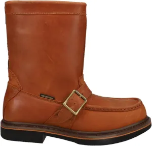 Dan Post Mens Covey 10 Inch Waterproof Soft Toe Work Safety Shoes Casual - Brown