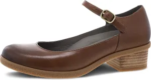 Dansko Women's Deena Mary Jane - Waterproof Leather with Rubber Outsole and Leather Stacked Heel for Long-Lasting Style in Any Weather Natural Arch Technology for Added Support