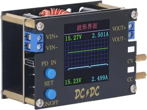 DC Boost Converter CC CV Power Supply Module Adjustable Voltage Regulator 4A 50W