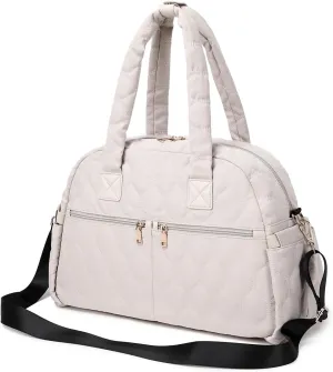 Diaper Bag Tote, 12 Pockets, Insulated & Waterproof Pockets Fit for 15.6 inches Laptop