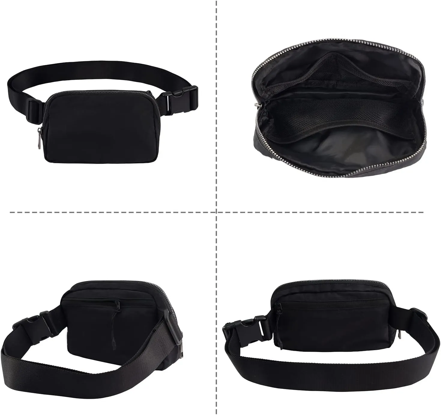 Didida Orange Mini Belt Bag, Fashion Waist Packs Unisex Fanny Packs for Women Men crossbody with Adjustable Strap for Outdoors Workout Travel Casual Running Hiking Cycling