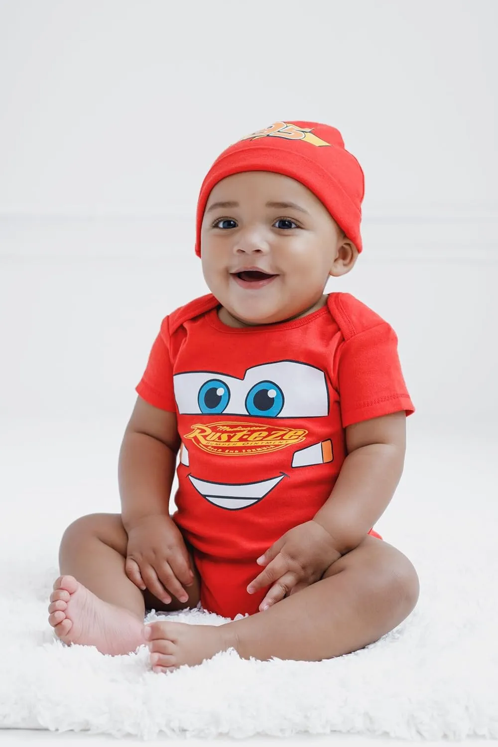 Disney Cosplay Baby Bodysuit & Hat Set Newborn to Infant Sizes