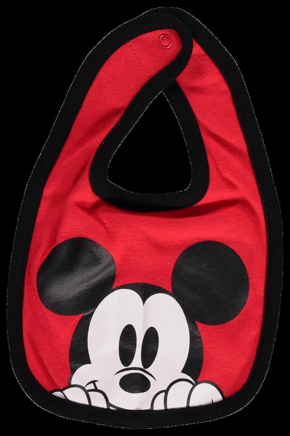 Disney Mickey Mouse 4 Piece Outfit Set: Bodysuit Pants Bib Hat