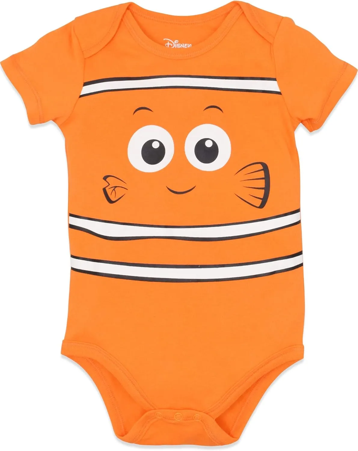Disney Mickey Mouse Lion King Winnie the Pooh Pixar Toy Story Finding Nemo Baby 5 Pack Bodysuits Newborn to Infant