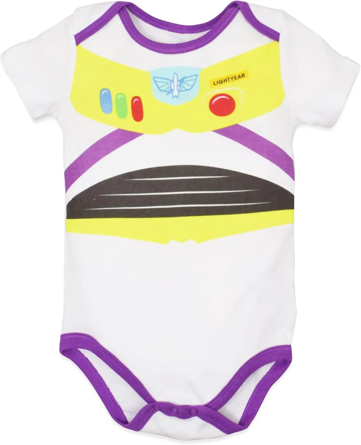 Disney Mickey Mouse Lion King Winnie the Pooh Pixar Toy Story Finding Nemo Baby 5 Pack Bodysuits Newborn to Infant