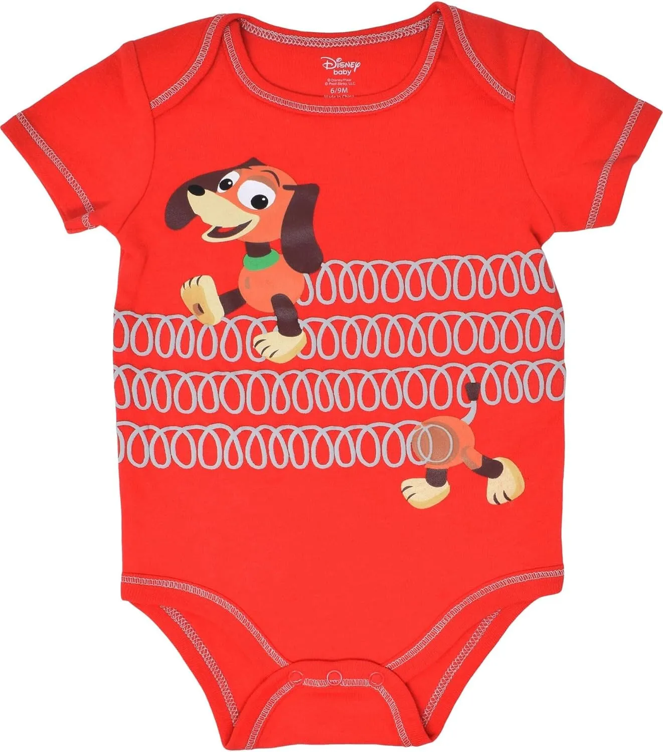 Disney Mickey Mouse Lion King Winnie the Pooh Pixar Toy Story Finding Nemo Baby 5 Pack Bodysuits Newborn to Infant