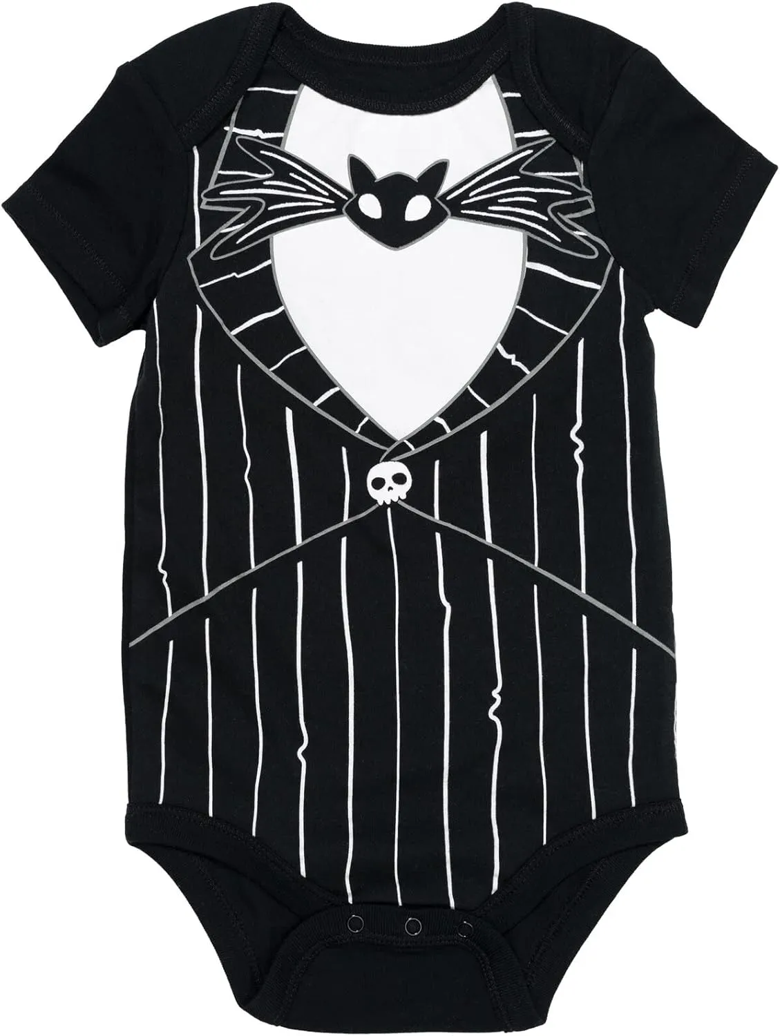 Disney Nightmare Before Christmas Sally Jack Skellington Baby Girls 5 Pack Bodysuits Newborn to Infant