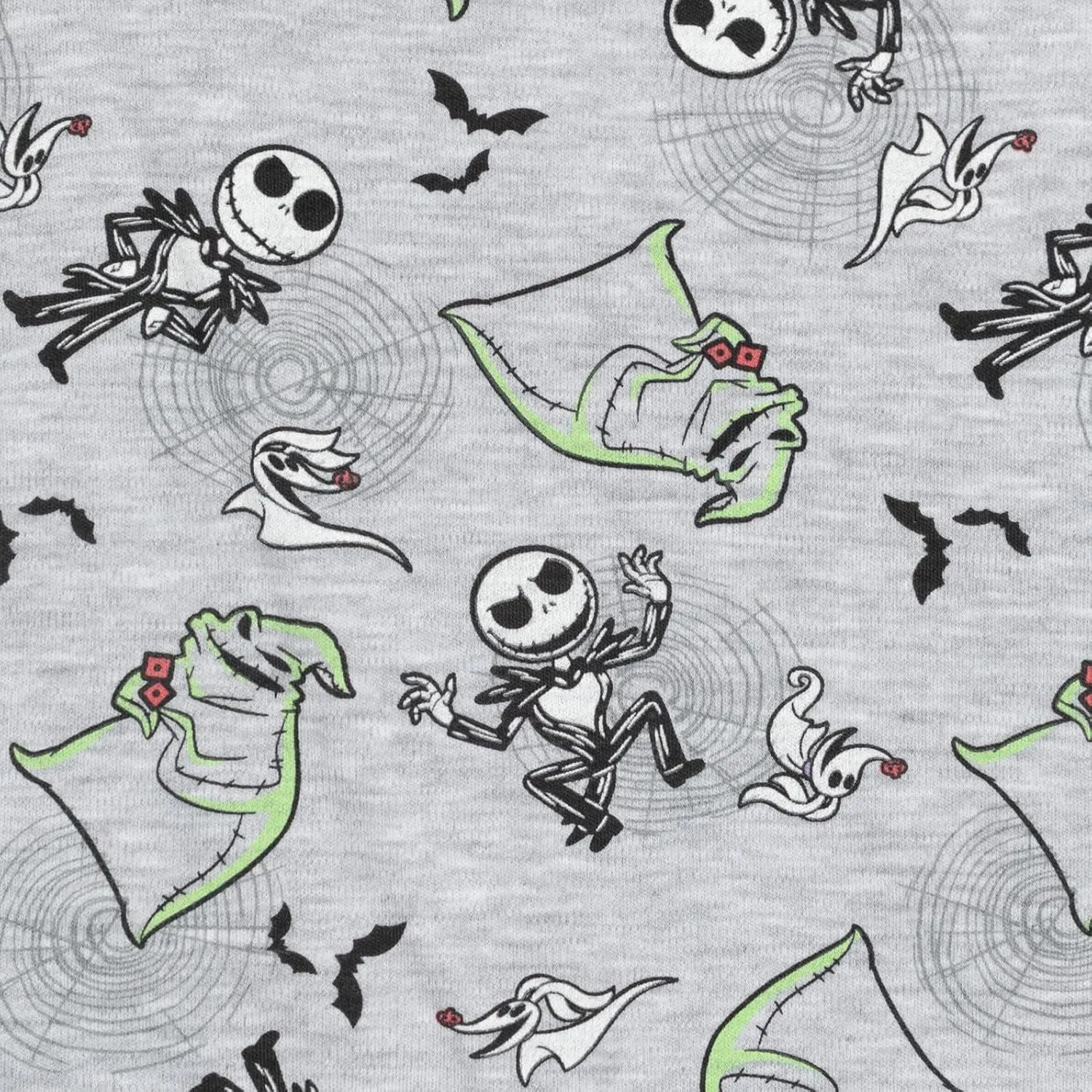 Disney Nightmare Before Christmas Sally Jack Skellington Baby Girls 5 Pack Bodysuits Newborn to Infant