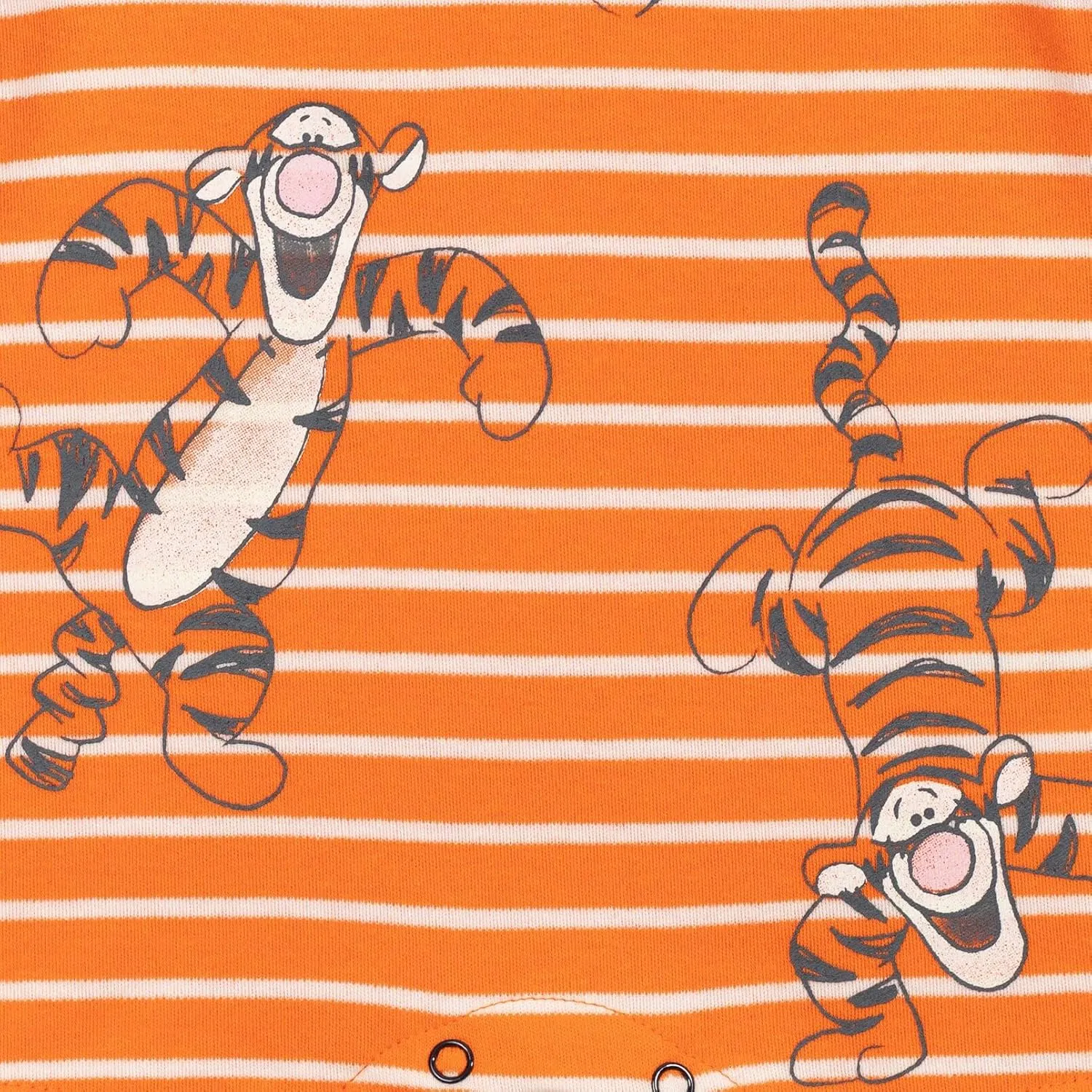 Disney Winnie the Pooh Mickey Mouse Tigger Baby 2 Pack Henley Rompers Newborn to Toddler