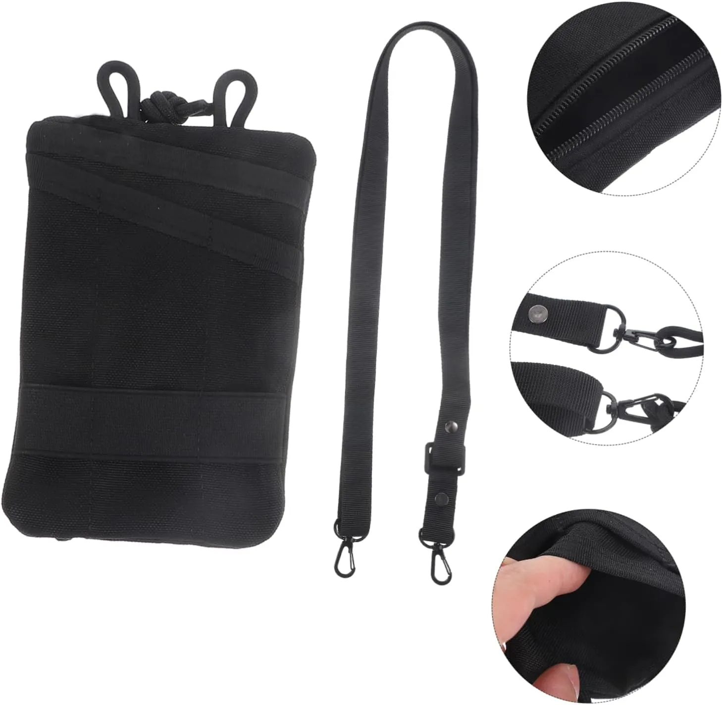 DOITOOL Tools Belt Pouch Storage Bag Waist Change Purse Running Waist Bag Belt Purse Waist Belt Bag