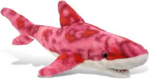 DolliBu Pink Tie-Dye Shark Super Soft Stuffed Animal, Cute Realistic Stuffed Animal for Girls, Boys, Adults, Kids, 23 Inches