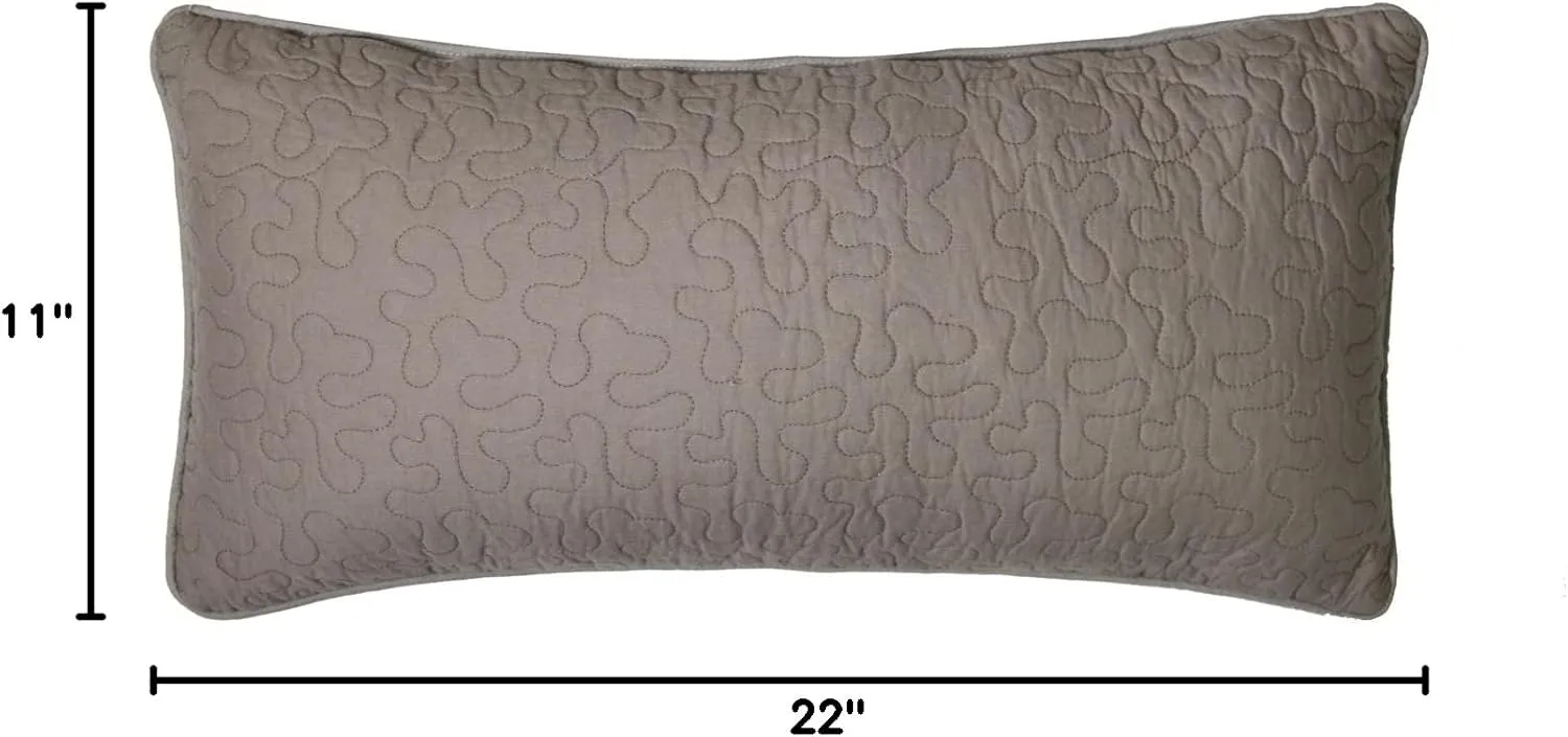 Donna Sharp Throw Pillow - Birch Forest Lodge Decorative Throw Pillow with Textured Pattern - Rectangular