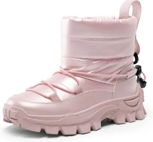 DREAM PAIRS Girls Boys Snow Boots Slip Resistant Outdoor Warm Ankle Winter Shoes Toddler/Little Kid