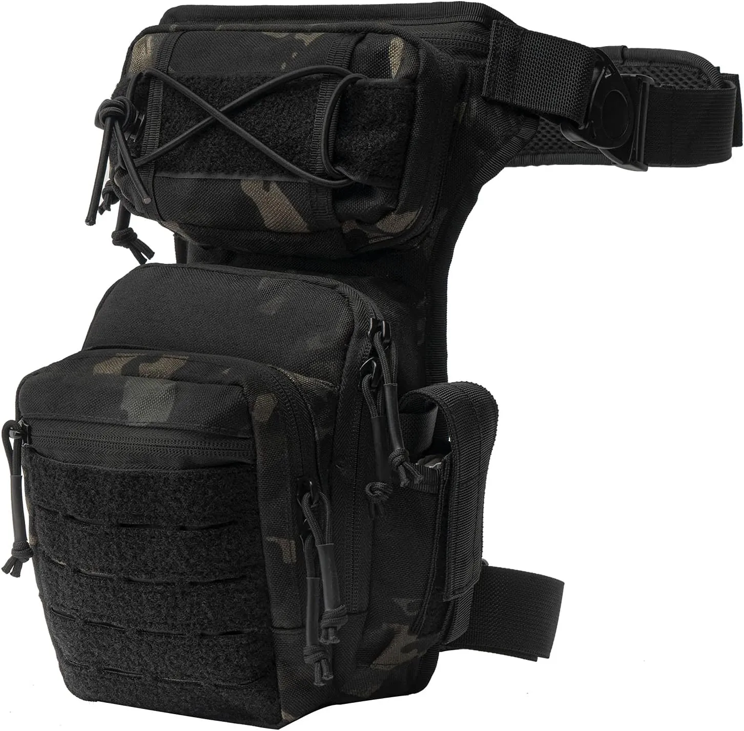 Drop Leg Bag for Men Women Military Tactical Thigh Pack Pouch Multifunctional Tactical Package Outdoor Hiking Thigh Bag