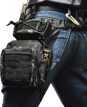 Drop Leg Bag for Men Women Military Tactical Thigh Pack Pouch Multifunctional Tactical Package Outdoor Hiking Thigh Bag
