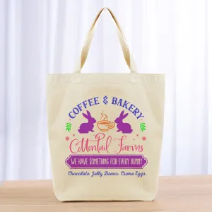 Easter Cottontail Farms Tote Bag - multi