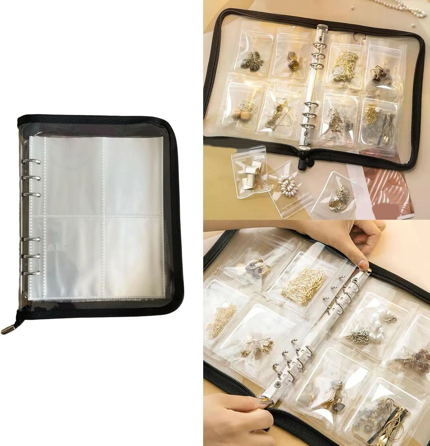 Effective Jewelry Protect Bag Travel Friendly Jewelry Organization Bag Multifunctional Adornments Container