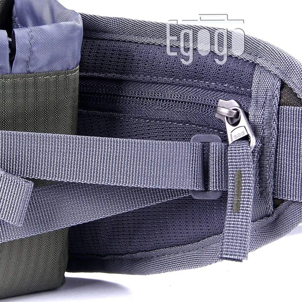 EGOGO Travel Sport Waist Pack Fanny Pack Bum Bag Hiking Bag with Water Bottle Holder S2209