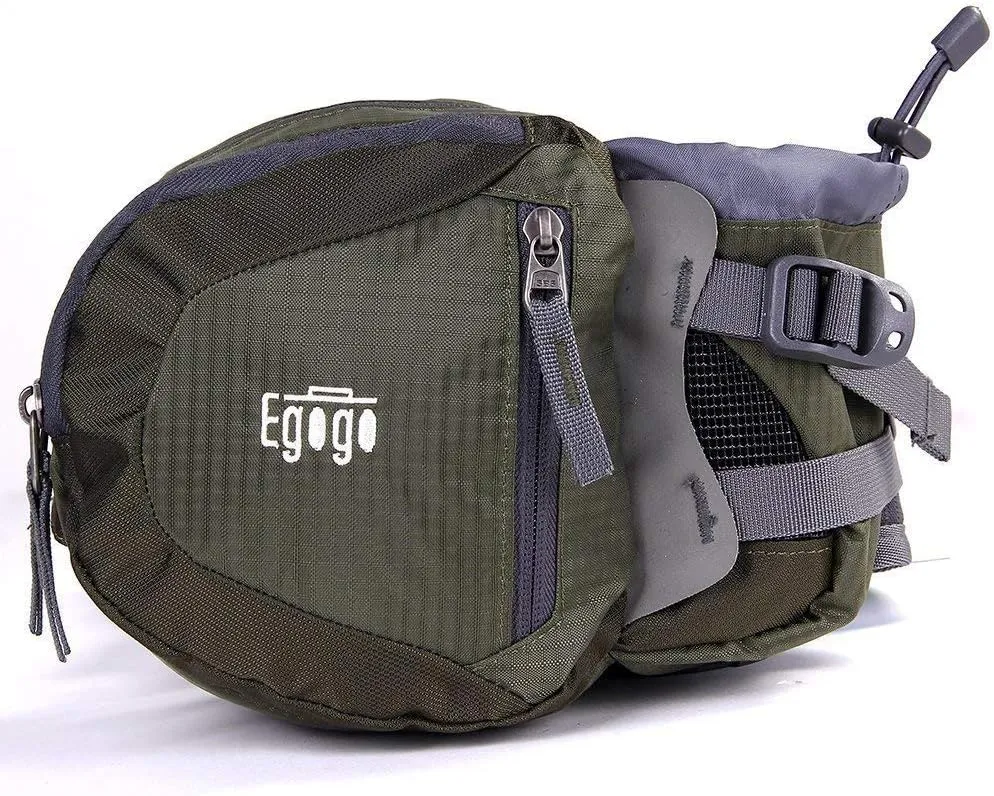 EGOGO Travel Sport Waist Pack Fanny Pack Bum Bag Hiking Bag with Water Bottle Holder S2209