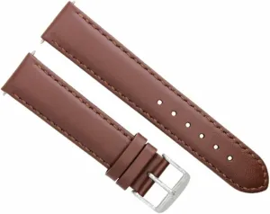 Eparts 18mm Leather Watch Band Strap Smoothe Compatible With Kenneth Cole Waterproof Tan Light Brown