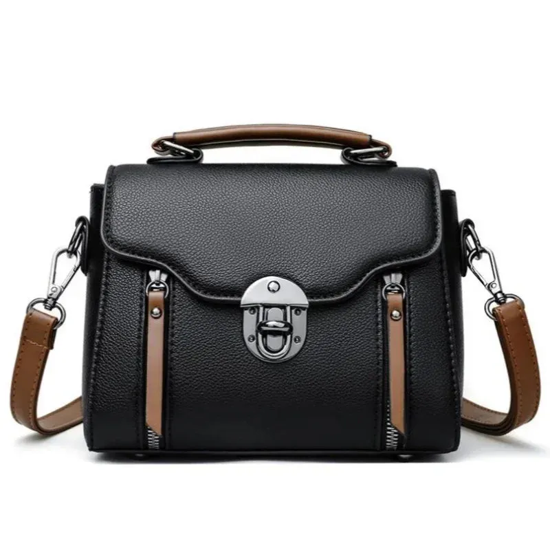 Erin | Classic Crossbody Bag with Secure Lock Detail