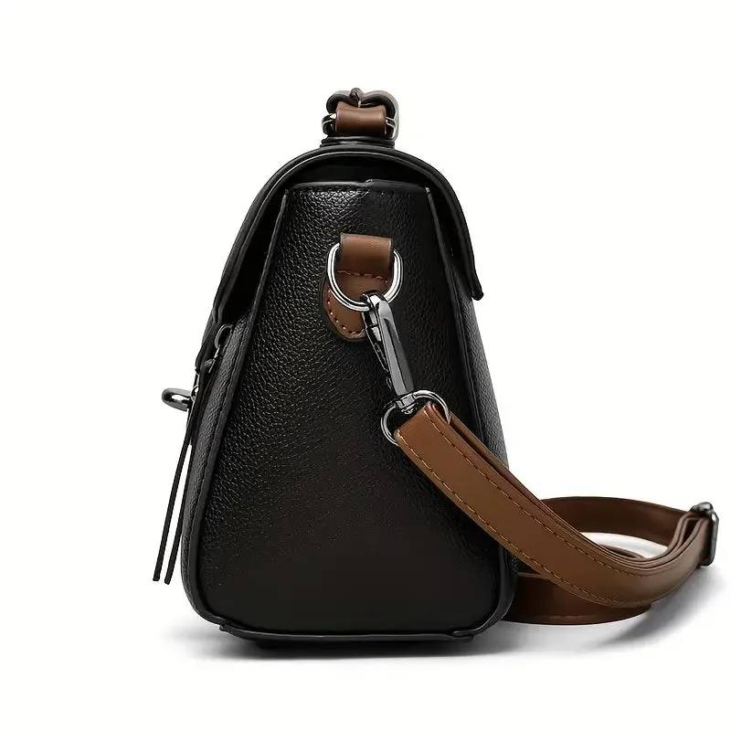 Erin | Classic Crossbody Bag with Secure Lock Detail