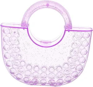 ERINGOGO Adorable Plastic Handbag Diy Jewelry Set Delicate Details Multi-use Purse for Daily Travel Events