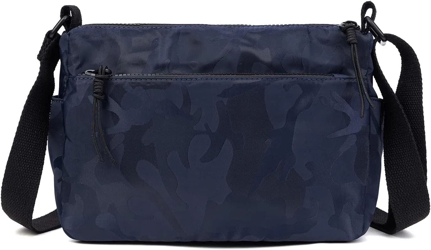 ETidy Casual Nylon Shoulder Bag For Women Waterproof Lightweight Crossbody Purse Hobo Bag