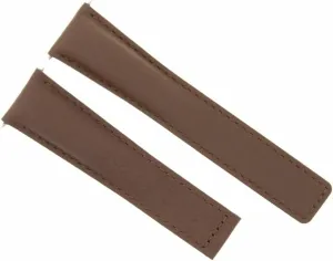 Ewatchparts 22mm Leather Watch Band Strap Compatible With Tag Heuer Carrera 1887 Spacex Ltd Light Brown