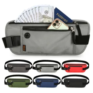 Exercise Running Large Capacity Splash Proof Men's Waist Packs