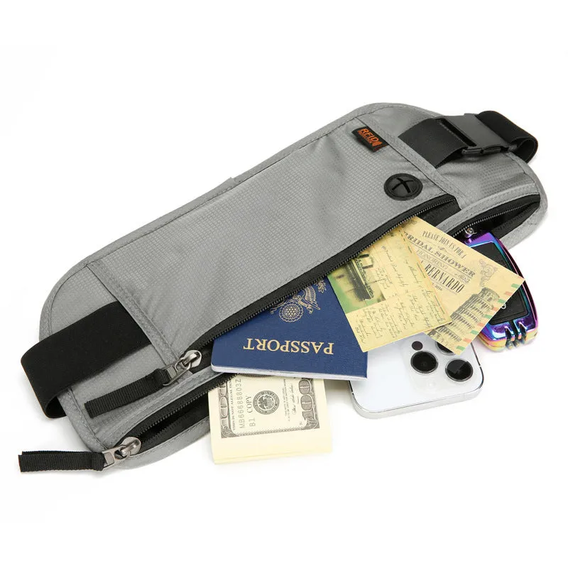 Exercise Running Large Capacity Splash Proof Men's Waist Packs