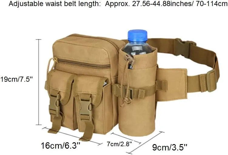 FAMI Deployment Bag Tactical Waist Pack Small Sling Pack Hand Carry Bag Handlebar Bag