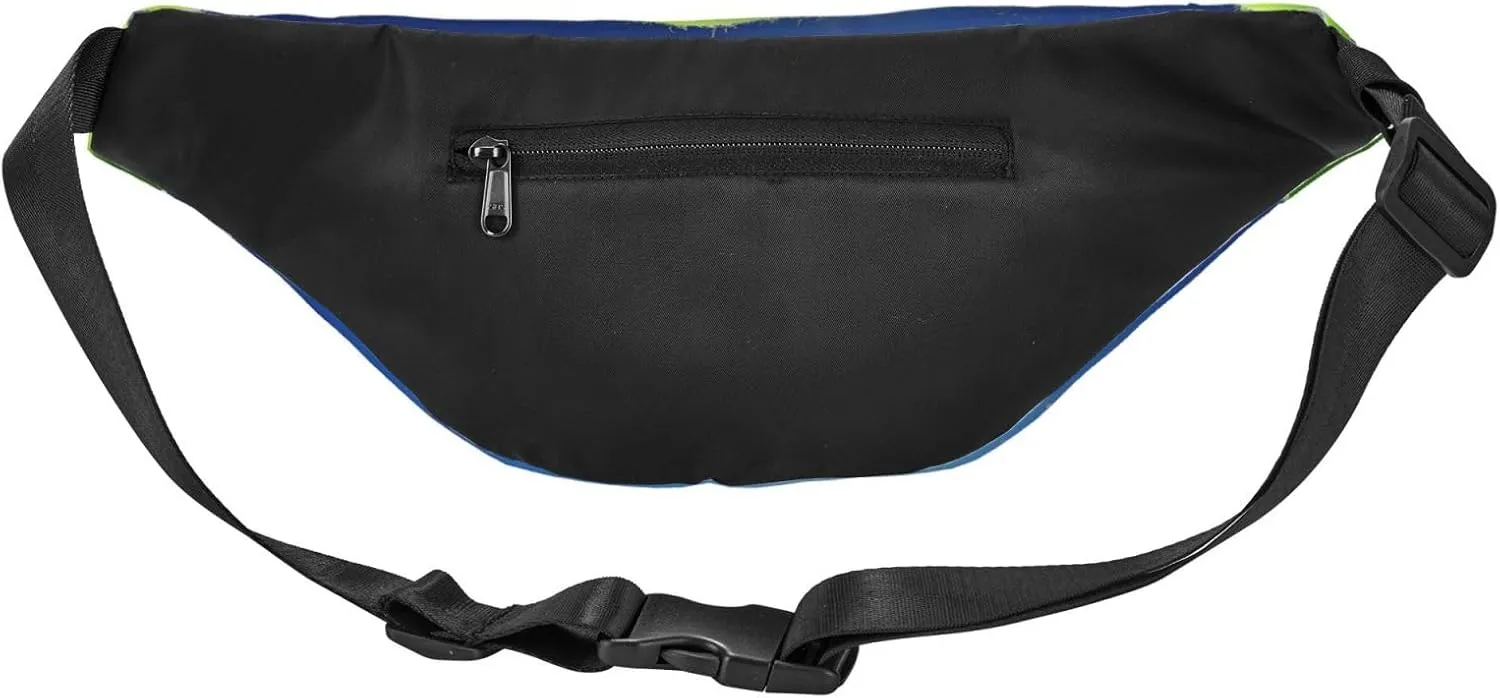 Fanny Packs For Women Men Waist Bag Waterproof Sport Belt Bag Tennis Ball In The Air Fashion Waist Pack Adjustable Crossbody Bags Zipper Bum Bag For Running Hiking Travel