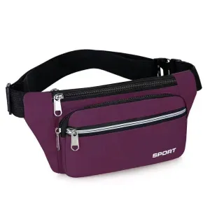 Fashion Color Running Mobile Lightweight Comfortable Men's Waist Packs