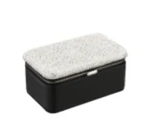 Fashion Rhinestone Multi Compartment Jewelry Box