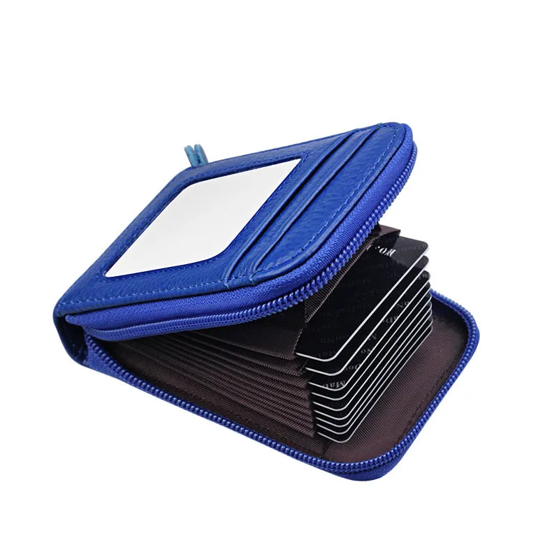 First Layer Cowhide Credit Organ Multiple Card Holder