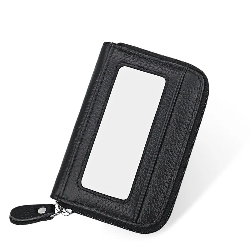 First Layer Cowhide Credit Organ Multiple Card Holder