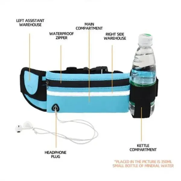 Fitness Waist Bag for Active Lifestyles and Secure Running