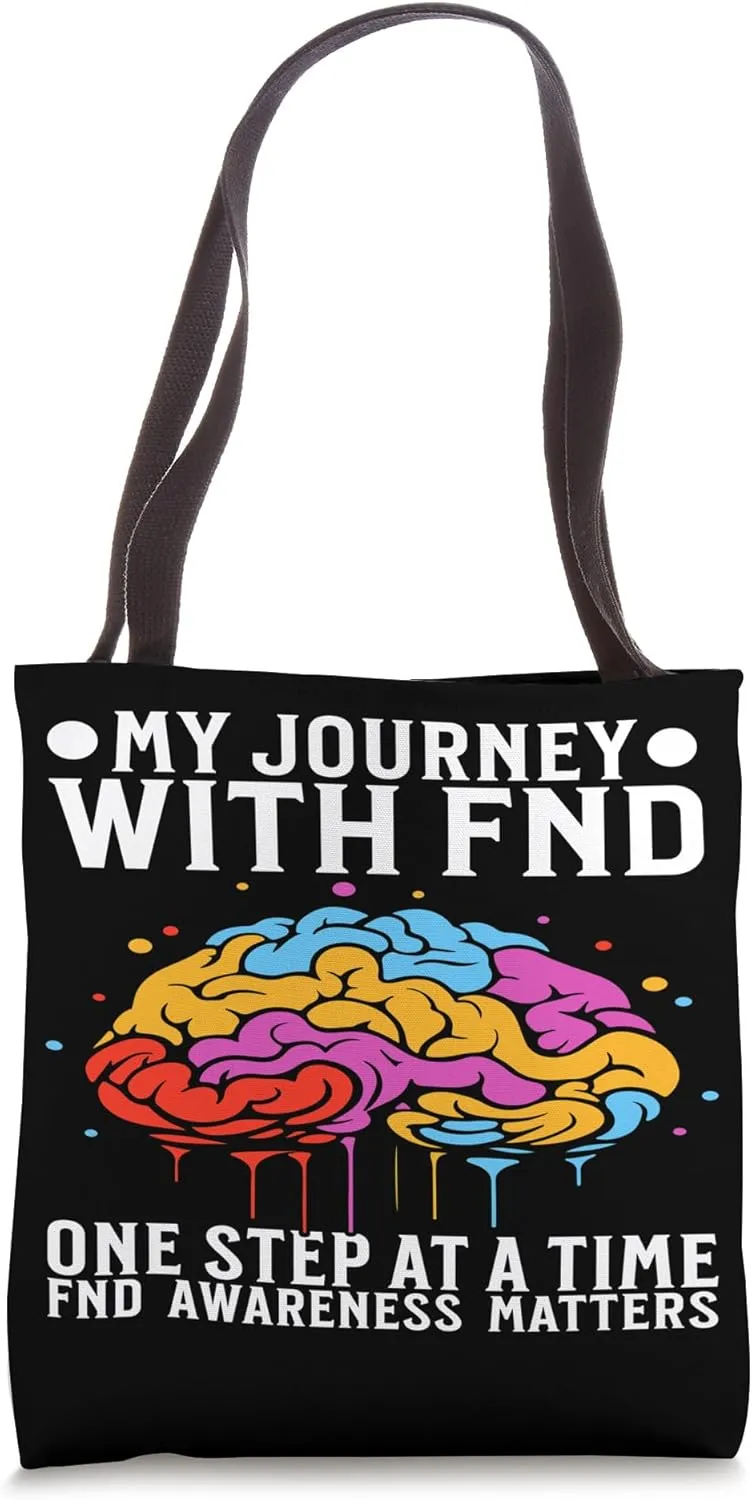 FND Awareness Functional Neurological Disorder Awareness Tote Bag