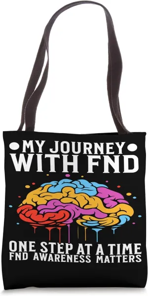 FND Awareness Functional Neurological Disorder Awareness Tote Bag