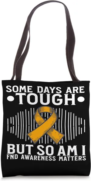 FND Warrior Functional Neurological Disorder Awareness Tote Bag