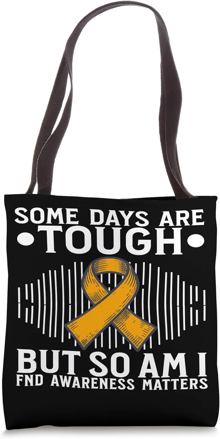 FND Warrior Functional Neurological Disorder Awareness Tote Bag