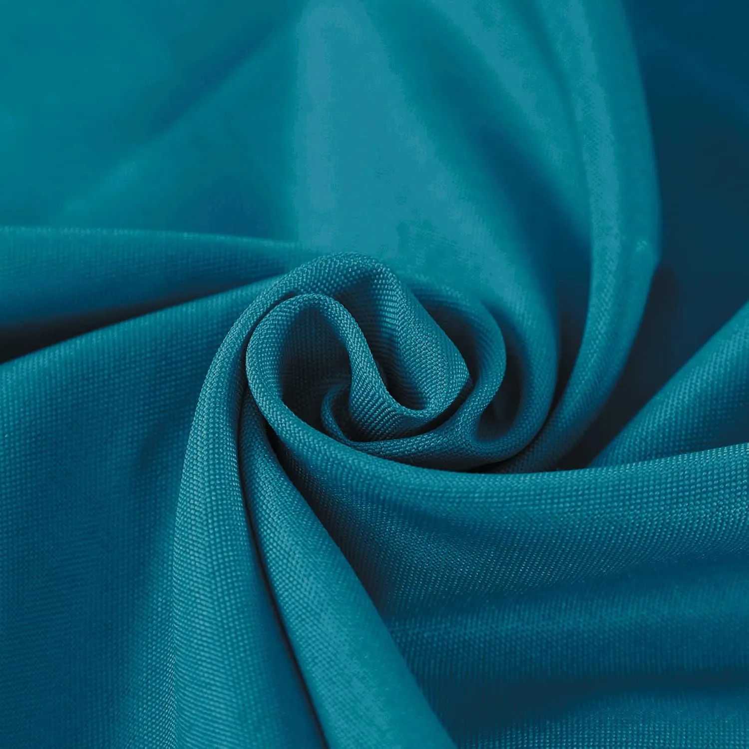 Fokitut 2 Pack Waterproof Rectangle Tablecloth, 90x156 Inch,Stain Resistant and Wrinkle Polyester Table Cloth, Fabric Table Cover for Kitchen Dining, Wedding, Party, Holiday Dinner-Caribbean Blue
