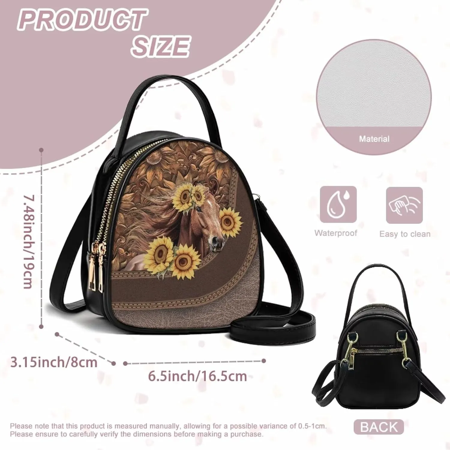 FOR U DESIGNS Leather Hobo Bags for Women Trendy Anti Theft Crossbody Bag Top Handle Shoulder Bag Satchel Handbag