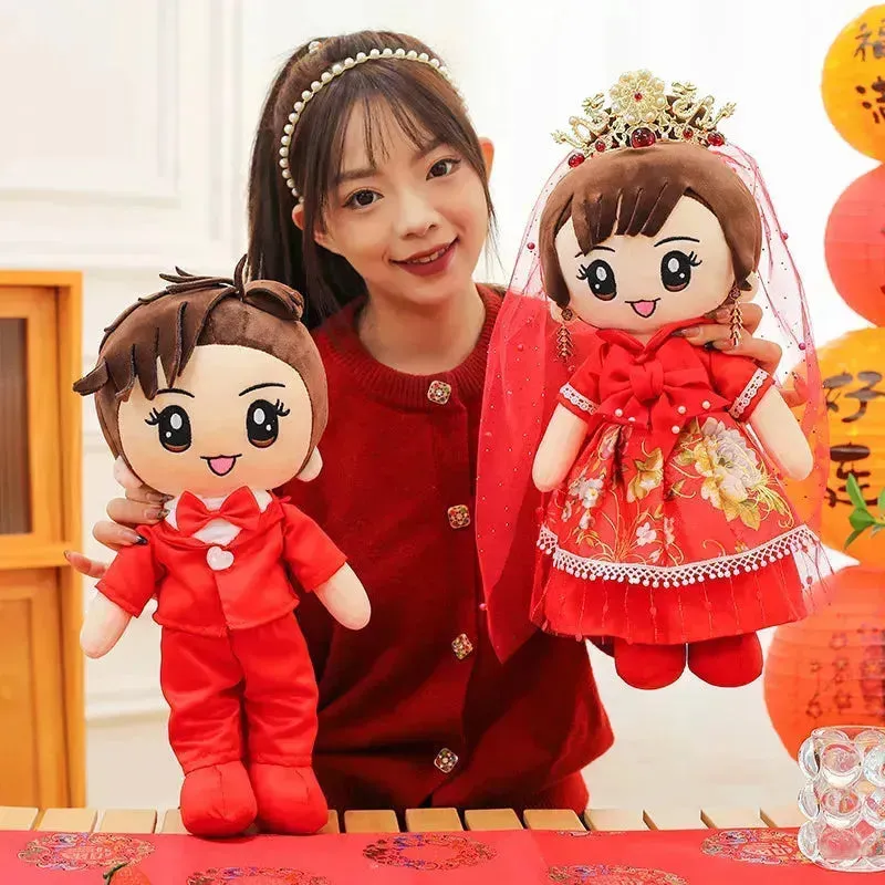 Forever & Always Wedding Couple Dolls