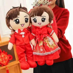 Forever & Always Wedding Couple Dolls