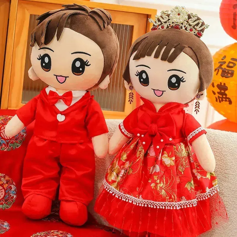 Forever & Always Wedding Couple Dolls